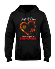 Firefighter Gift Just A Mom Who Raised A Firefighter Hooded Sweatshirt tile