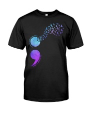 Suicide Prevention Awareness There Is A Brighter Day Through Every Dark Night Premium Fit Mens Tee tile