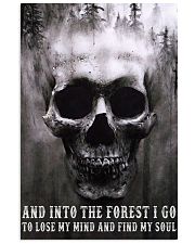 Into The Forest I Go To Lose My Mind And Find Soul 11x17 Poster front
