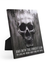 Into The Forest I Go To Lose My Mind And Find Soul Easel-Back Gallery Wrapped Canvas tile