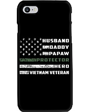 Veteran Gift For Husband Daddy Papaw Protector Hero Vietnam Veterans Phone Case tile