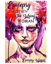 Epilepsy Awareness Messed With The Wrong Woman 11x17 Poster front
