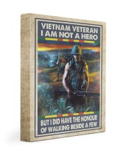 Vietnam Veteran I Am Not A Hero 11x14 Gallery Wrapped Canvas Prints thumbnail