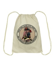 Firefighter Gift Sweet Dries Only Strongest Men Become Firefighters Drawstring Bag tile