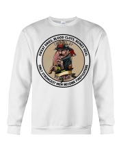 Firefighter Gift Sweet Dries Only Strongest Men Become Firefighters Crewneck Sweatshirt tile
