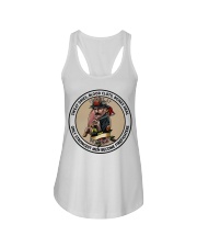 Firefighter Gift Sweet Dries Only Strongest Men Become Firefighters Ladies Flowy Tank tile