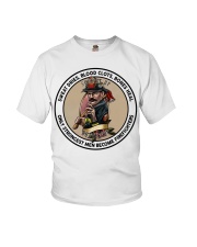 Firefighter Gift Sweet Dries Only Strongest Men Become Firefighters Youth T-Shirt tile