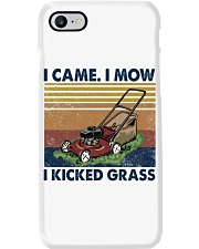 Lawn Mower I Came I Mow I Kicked Grass Phone Case tile