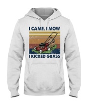 Lawn Mower I Came I Mow I Kicked Grass Hooded Sweatshirt tile