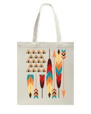Native American Pride Feather Arrow Tote Bag tile
