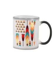 Native American Pride Feather Arrow Color Changing Mug tile