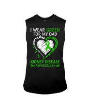 Kidney Disease Awareness I Wear Green For My Dad Love Hope Faith Sleeveless Tee tile