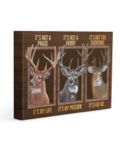 Camping Lover Peace Love Deer It's Not A Phase It's My Life Gallery Wrapped Canvas Prints tile