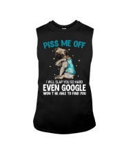 Gift For Dog Lover Piss Me Off I Will Slap You Even Google Won't Be Able To Find Pug Sleeveless Tee tile