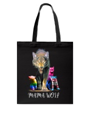 LGBT Pride Gift Mama Wolf Tote Bag tile