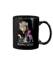 LGBT Pride Gift Mama Wolf Mug tile