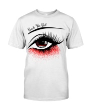 Firefighter Gift Eye Back The Red Premium Fit Mens Tee tile