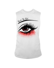 Firefighter Gift Eye Back The Red Sleeveless Tee tile