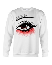 Firefighter Gift Eye Back The Red Crewneck Sweatshirt tile