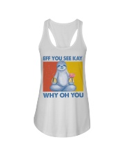 Sloth Lover Namaste Eff You See Kay Why Oh You Ladies Flowy Tank tile