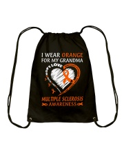 Multiple Sclerosis Awarerness I Wear Orange For My Grandma Drawstring Bag tile