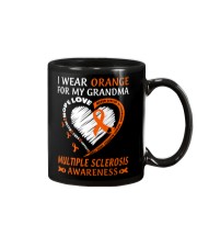 Multiple Sclerosis Awarerness I Wear Orange For My Grandma Mug tile