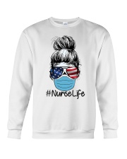 Nurse Gift For Girl NurseLife Crewneck Sweatshirt tile
