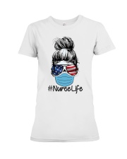 Nurse Gift For Girl NurseLife Premium Fit Ladies Tee tile