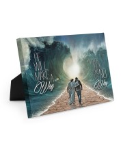 Believe In God He Will Make A Way Where There Seems To Be No Way Easel-Back Gallery Wrapped Canvas tile