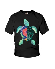 Gift For Turtle Lover In A World Full Of Grandmas Be A MiMi Youth T-Shirt tile