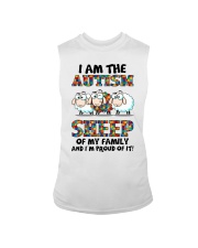 Autism Awareness I Am The Autism Sheep Of My Family I'm Proud Of It Sleeveless Tee tile