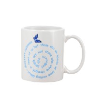 The Strongest People Are Not Those Who Show Strength Butterfly Diabetes Awareness Mug tile