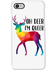 LGBT Pride Gift Oh Deer I'm Queer Phone Case tile