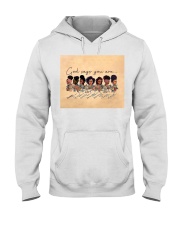Gift For Black God Says You Are Unique Special Lovely Strong Black Girls Flowers Hooded Sweatshirt tile