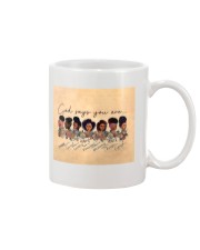 Gift For Black God Says You Are Unique Special Lovely Strong Black Girls Flowers Mug tile