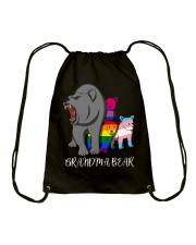 LGBT Pride Gift Grandma Bear Drawstring Bag tile
