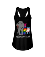 LGBT Pride Gift Grandma Bear Ladies Flowy Tank tile