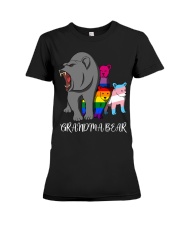 LGBT Pride Gift Grandma Bear Premium Fit Ladies Tee tile