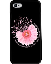 Breast CancerAwareness Sunflower I May Not Be Rich And Famous Phone Case tile