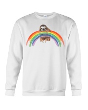 LGBT Pride Gift Sloth Rainbow Crewneck Sweatshirt tile