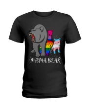 LGBT Pride Gift Mama Bear Ladies T-Shirt tile