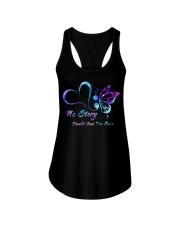 Suicide Prevention Awareness Butterfly Heart No Story Should End Too Soon Ladies Flowy Tank tile