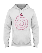 Breast Cancer Awareness Butterfly The Strongest People Hooded Sweatshirt tile