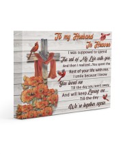 To My Husband In Heaven Gallery Wrapped Canvas Prints tile