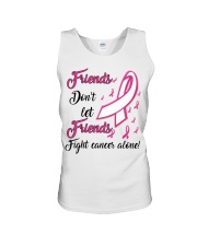 Breast Cancer Awareness Friends Don't Let Friends Fight Alone Unisex Tank tile