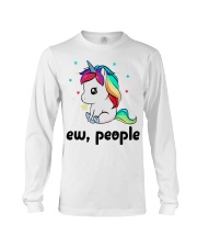 Gift For Unicorn Lover Ew People Long Sleeve Tee tile