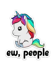Gift For Unicorn Lover Ew People Sticker tile