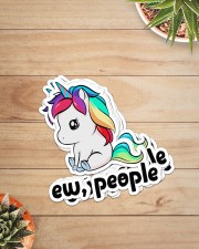 Gift For Unicorn Lover Ew People Sticker - 6 pack (Vertical) aos-sticker-6-pack-vertical-lifestyle-front-07