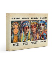 Be Strong When Weak Be Brave When Scared Be Humble 14x11 Gallery Wrapped Canvas Prints thumbnail
