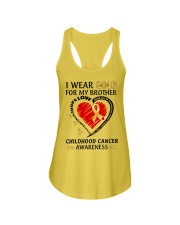 Childhood Cancer Awareness I Wear Gold For My Brother Ladies Flowy Tank tile